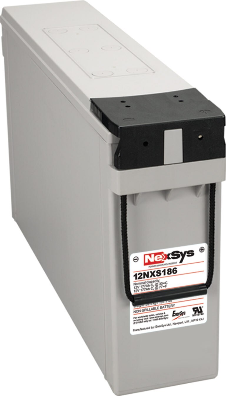 ENERSYS NEXSYS BATTERY WITH M8 TERMINALS 12V 186 AH 12NXS186